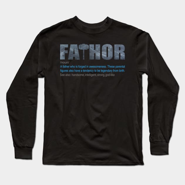 FATHOR Long Sleeve T-Shirt by POP SHOCK